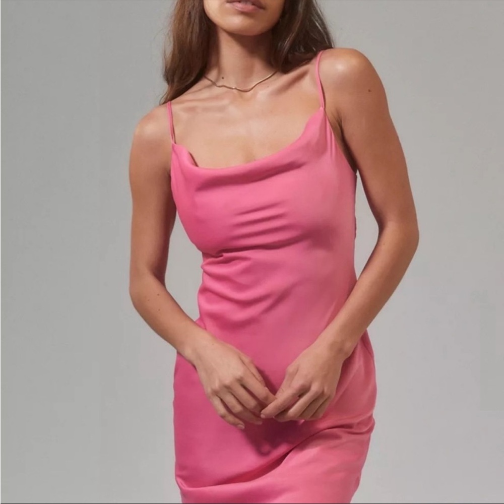NWT Urban Outfitters Mallory Cowl Slip dress